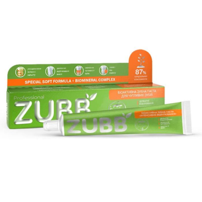 Зубная паста Zubb Для чувствительных зубов 90 г Фото
