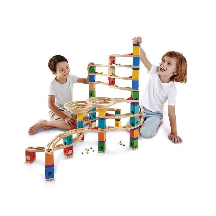 Конструктор Hape лабиринт Quadrilla Депо 202 элементов Фото