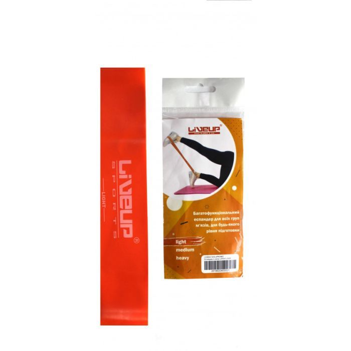 Эспандер LiveUp Latex Loop-Light гумка помаранчевий LS3650-500Lo Фото