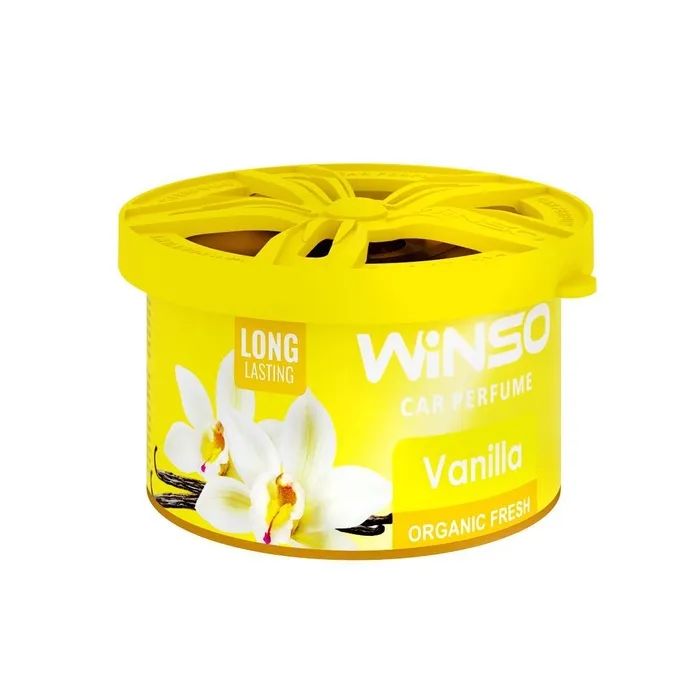 Ароматизатор для автомобиля WINSO Organic Fresh - Vanilla Фото