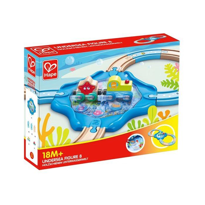 Железная дорога Hape Підводний світ 15 елементів Фото