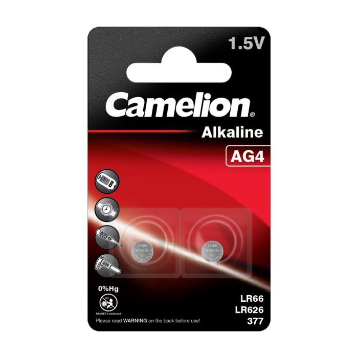 Батарейка Camelion AG4 / LR66 Alkaline * 2 Фото