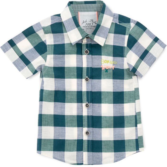 Рубашка детская Aziz в клетку Фото