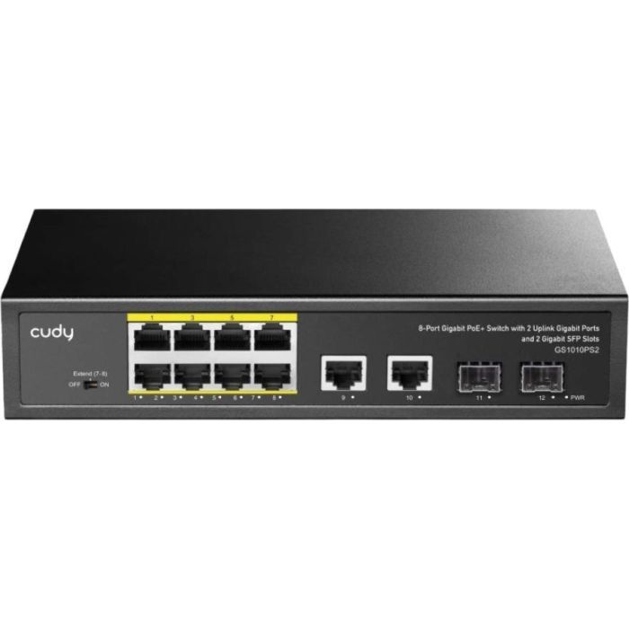 Коммутатор сетевой Cudy GS1010PS2(120W) Фото