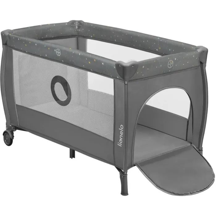 Детский манеж Lionelo Stefi Plus Grey Multicolor Фото