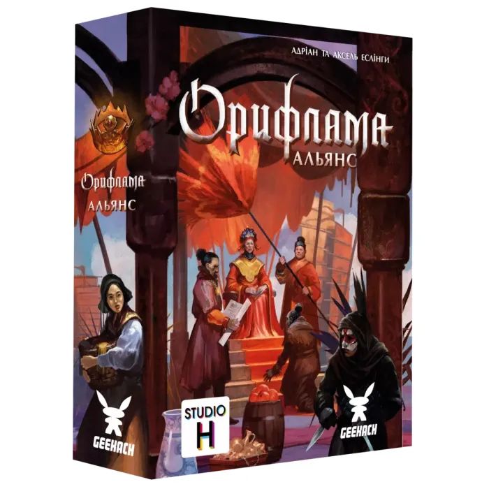 Настольная игра Geekach Games Орифлама. Альянс (Oriflamme: Alliance) (укр.) Фото