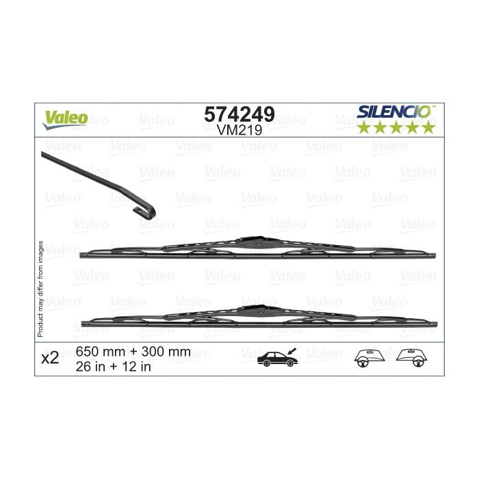 Щетка стеклоочистителя Valeo 574249 Фото