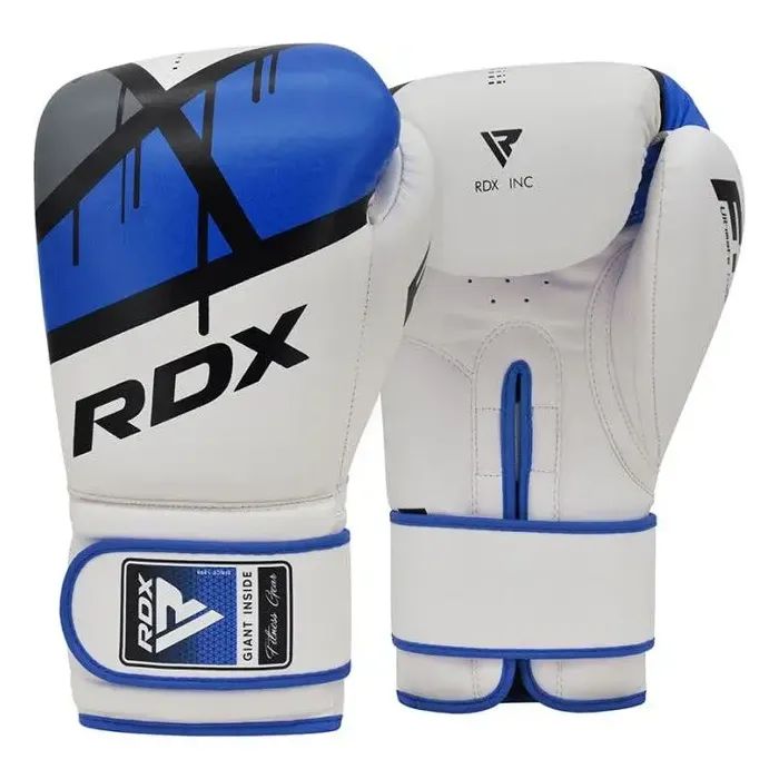 Боксерские перчатки RDX F7 Ego Blue 10 унцій Фото