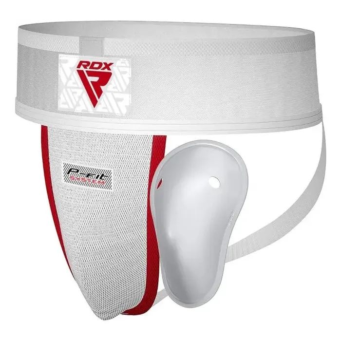 Защита паха RDX H1 Supporter White Plus M Фото