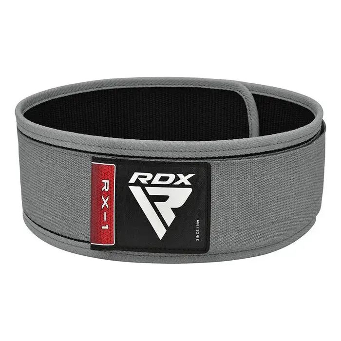 Атлетический пояс RDX RX1 Weight Lifting Belt Grey S Фото
