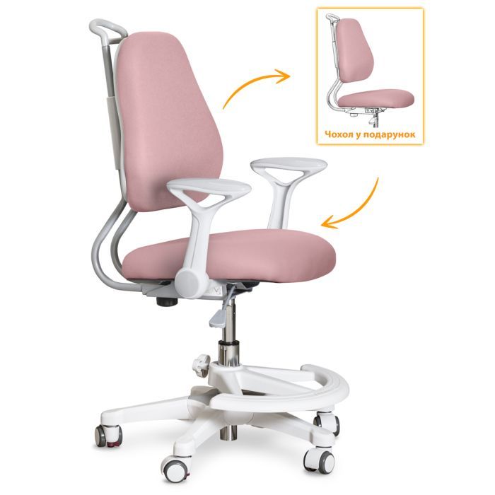 Детское кресло Evo-kids Mio Ergo Dark Pink Фото