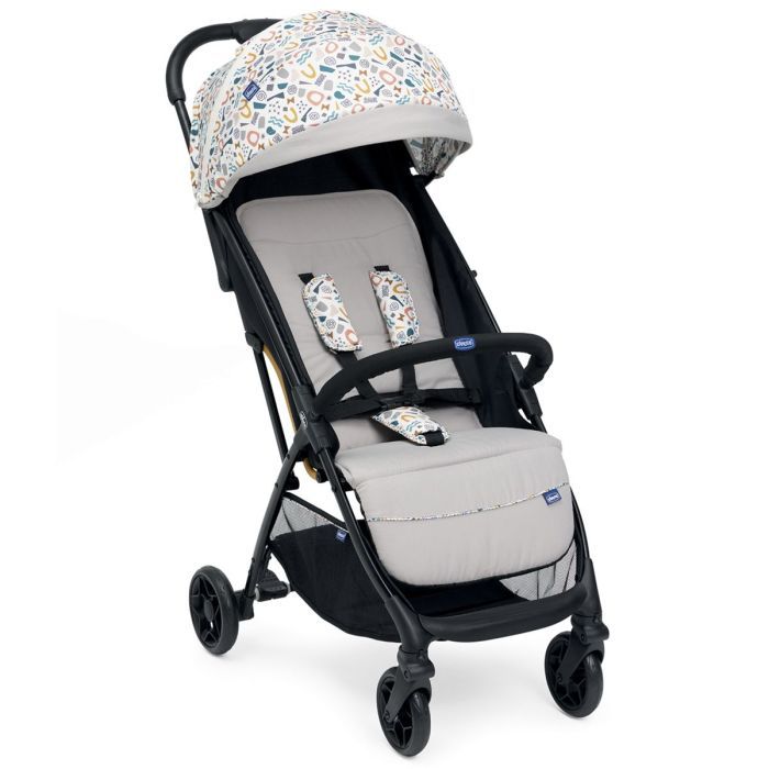 Коляска Chicco Glee Stroller Сіра (8058664173617) Фото