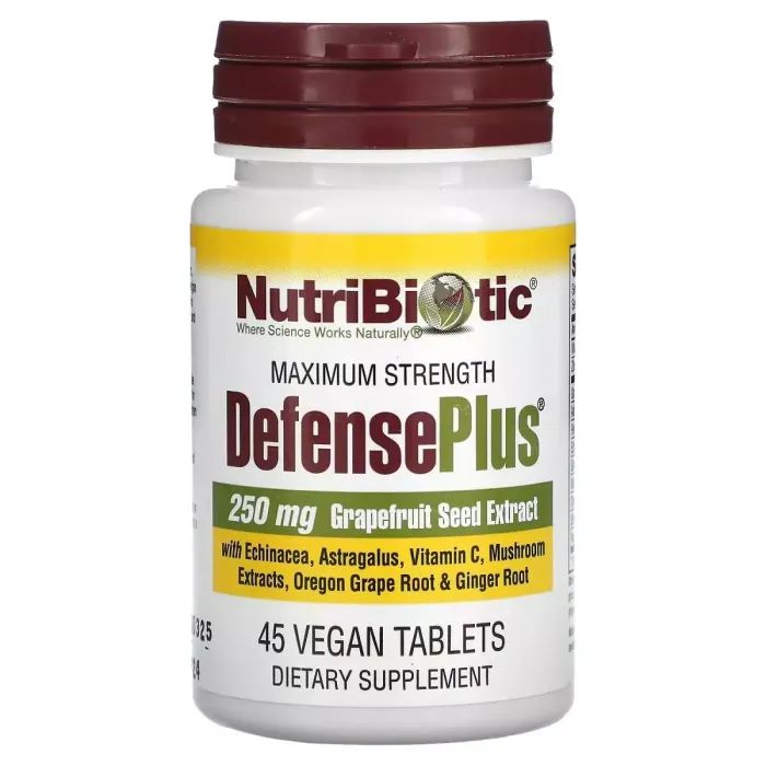Травы NutriBiotic Максимальная защита с экстрактом семян грейпфрута, Фото