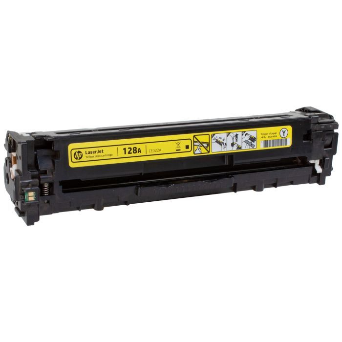 Корпус картриджа HP CE322A yellow Фото