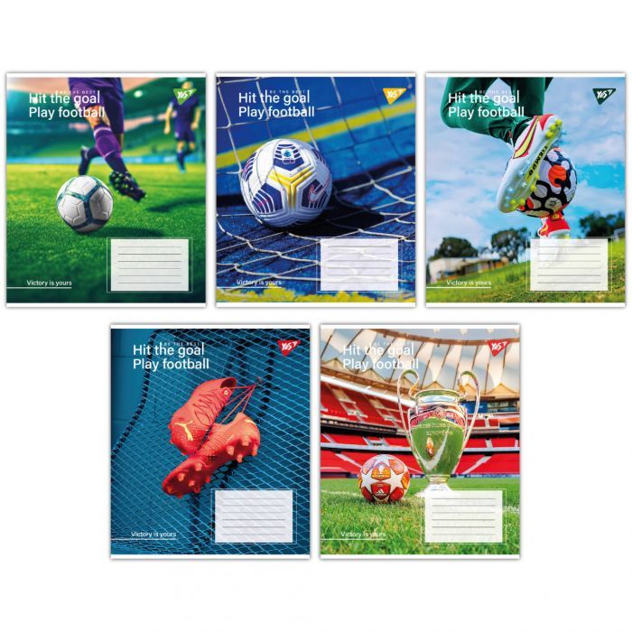 Тетрадь Yes Hit the goal 60 листов клетка Фото