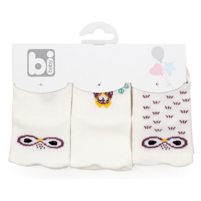 Носки детские Bibaby набор с совушками Фото