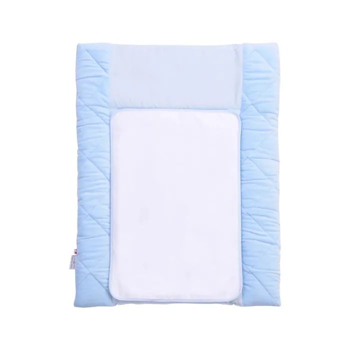 Пеленальный матрасик Верес Velour Medium blue 50х70 см Фото