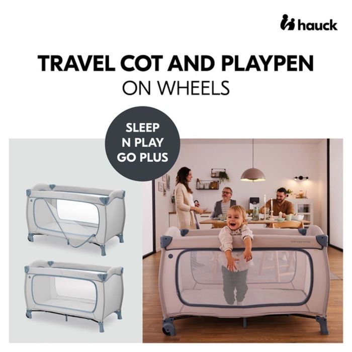 Детский манеж Hauck Sleep N Play Go Plus Dusty Cork Фото 3