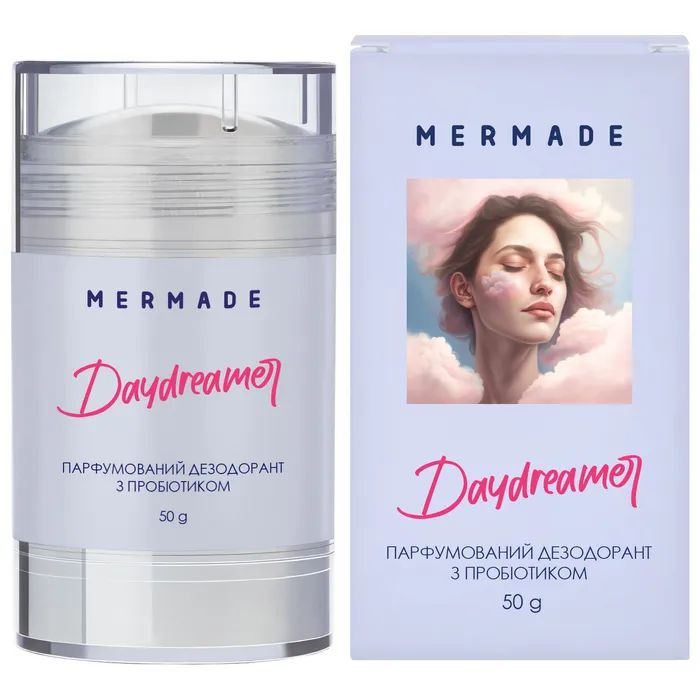 Дезодорант Mermade Daydreamer Парфумований з пробіотиком 50 г Фото