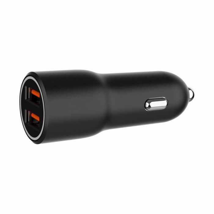 Зарядное устройство Gembird 2xUSB QC3.0 car adapter black Фото