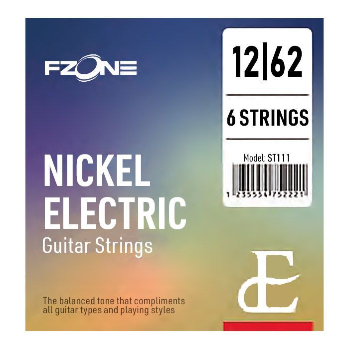 Струны для гитары Fzone Electric Nickel (12-62) Фото