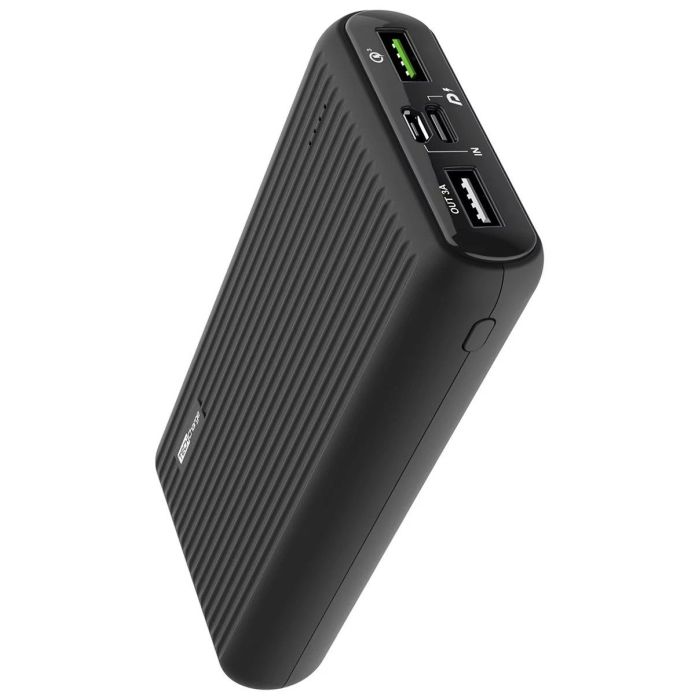 Батарея универсальная TechCharge 20000mAh, PD/18W, QC/3.0 Фото