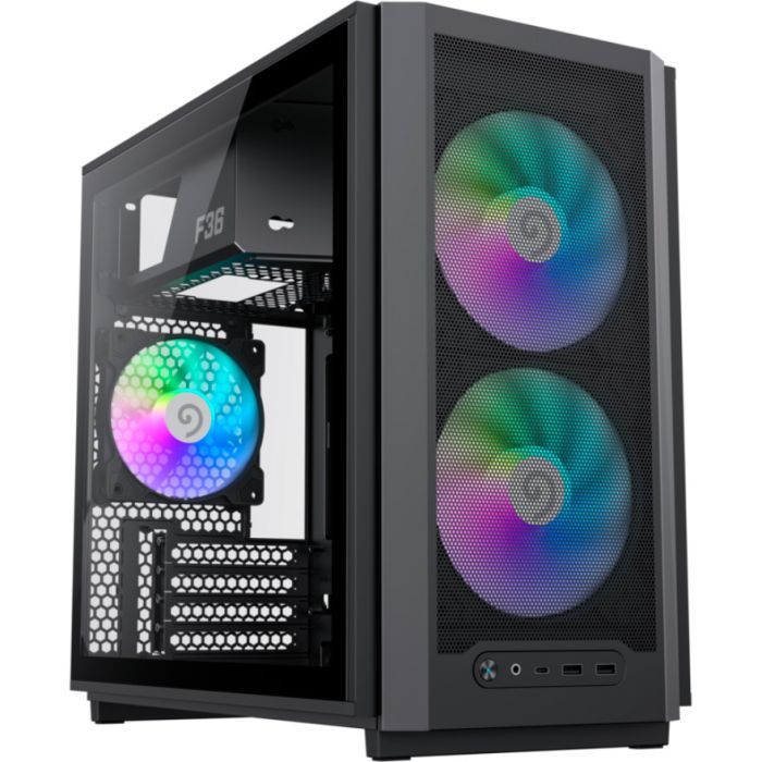 Корпус для ПК Gamemax F36 BK Фото
