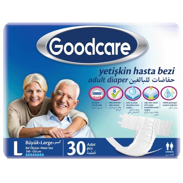 Подгузники для взрослых Goodcare 3 Large 30 шт Фото