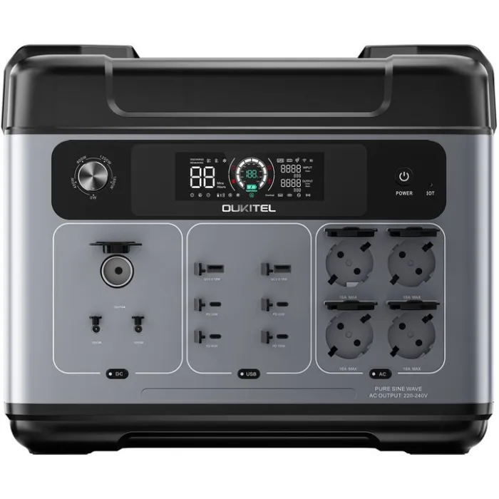 Зарядная станция OUKITEL P2001E PLUS 2400W Фото