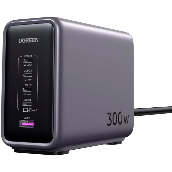 Зарядное устройство Ugreen 5xUSB 300W Nexode (5хUSB-C) CD333 Фото
