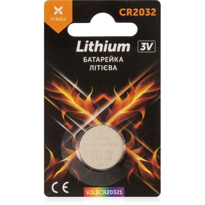 Батарейка Vinga CR2032 Lithium Фото