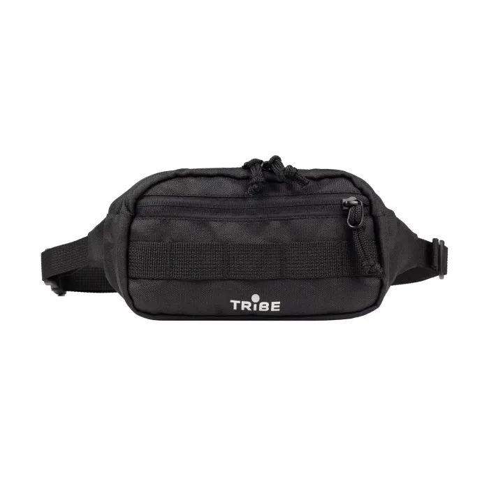 Сумка-бананка Tribe Waist bag 1,5 L Black Фото