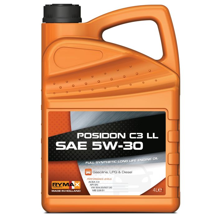 Моторное масло RYMAX Posidon C3 LL 5W-30, 4л. Фото