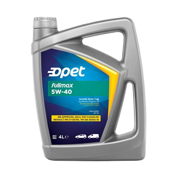 Моторное масло OPET FullMax 5W-40, 4л. Фото