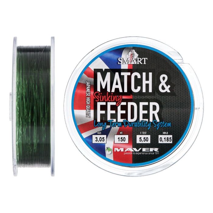 Леска Smart MatchFeeder Sinking 150m 0.185mm 3.05kg Фото