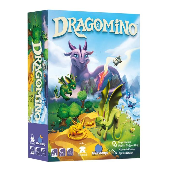 Настольная игра Feelindigo Драгомино (Dragomino) (укр.) Фото