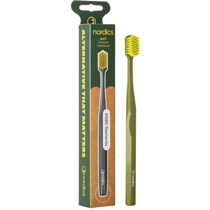 Зубная щетка Nordics 6580 Premium Dark Green Фото