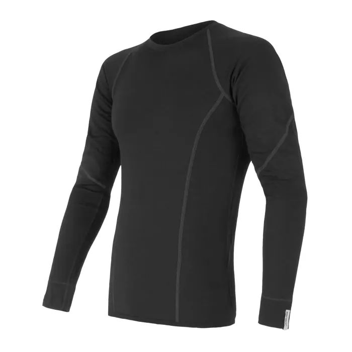 Термокофта Sensor Merino Active LS black 11109033 XXXL Фото