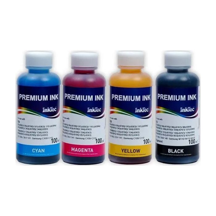 Чернила InkTec Epson L800, 4*100 мл, BCMY Фото