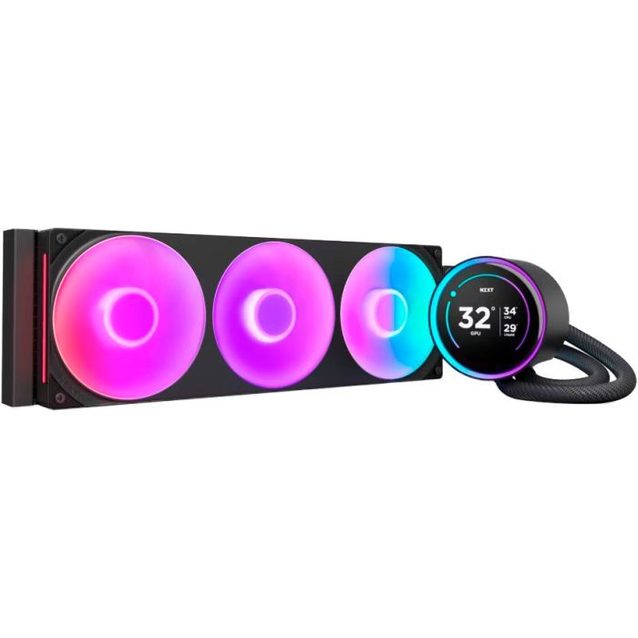 Система жидкостного охлаждения NZXT Kraken Elite RGB 360mm AIO Фото