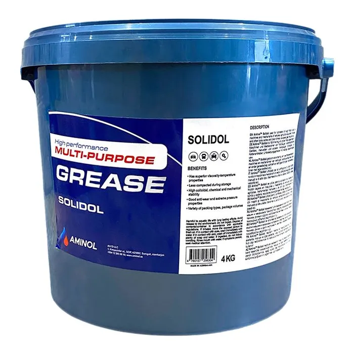 Смазка автомобильная Aminol Солідол пластик(4кг) Фото