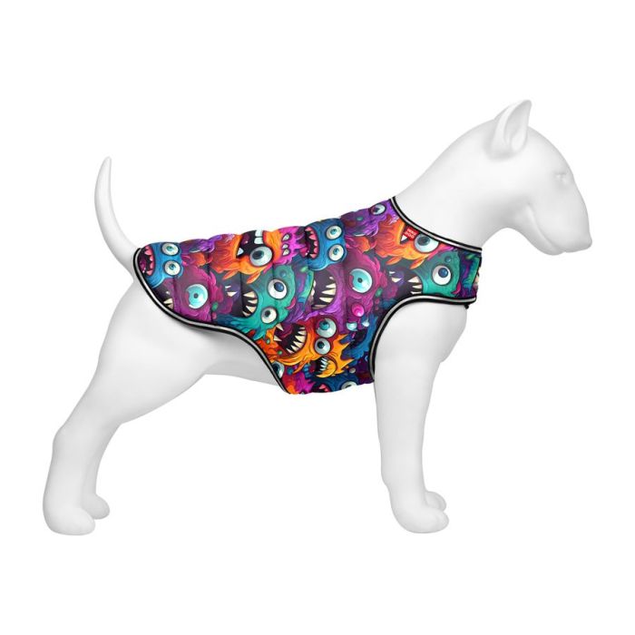 Курточка для животных WAUDOG Clothes Накидка Зубастые монстры XS Фото