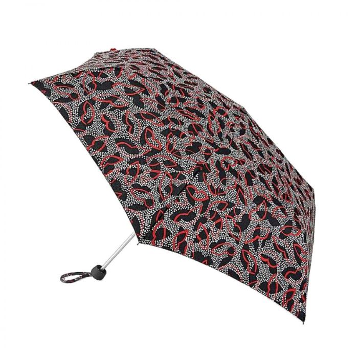 Зонт Fulton Lulu Guinness Minilite-2 L869 Dotty Lips Фото