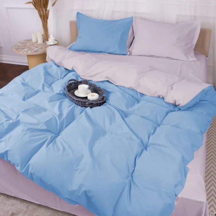 Постельное белье MirSon Poplin Line 054 + 067 Gerwin 110x140 Фото