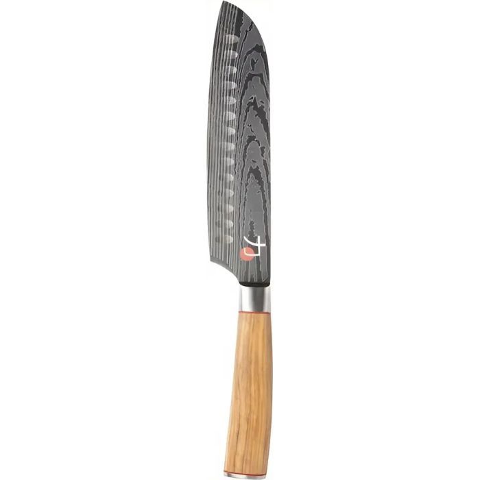 Кухонный нож MasterPro Tetsu, сантоку, 12.5 см, бежевий Фото