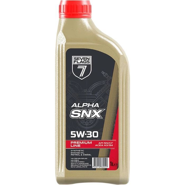 Моторное масло 7FLAGS Premium Line 5W-30 0,87кг Фото