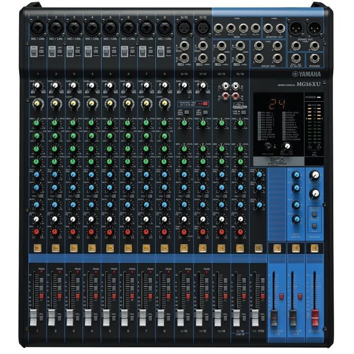 Микшерный пульт Yamaha MG16XU Фото