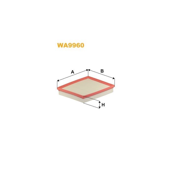 Воздушный фильтр для автомобиля Wixfiltron WA9960 Фото