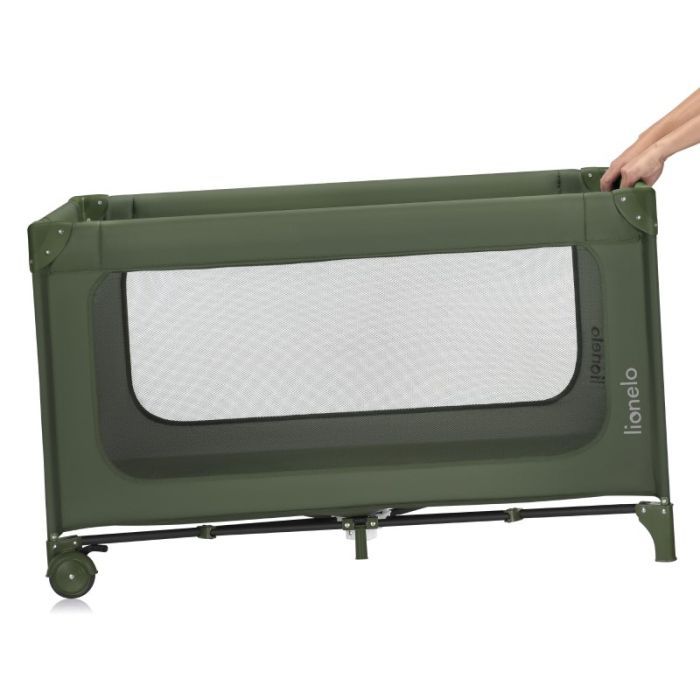 Детский манеж Lionelo JASMIN EASY FOLD GREEN OLIVE Фото 11