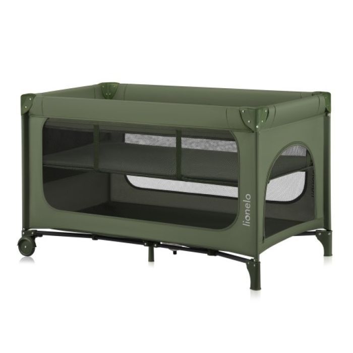 Детский манеж Lionelo JASMIN EASY FOLD GREEN OLIVE Фото